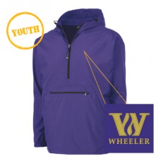 Charles River Youth Pack-N-Go® Pullover (Purple)